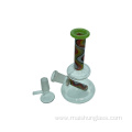 Vertical glass tube bubbler